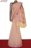 Exclusive Handloom Pure Banarasi Kora Cotton Saree